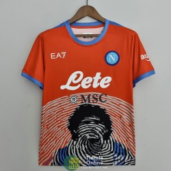 Camiseta Napoli Commemorative Edition Rojo 2021/2022