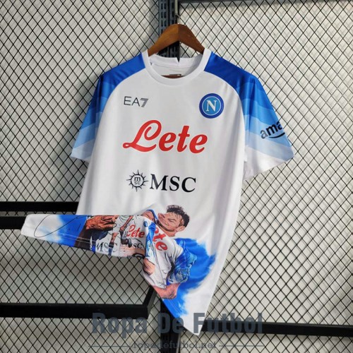 Camiseta Napoli Face Game Lozano 2022/2023