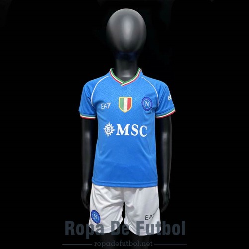 Camiseta Napoli Ninos Primera Equipacion 2023/2024