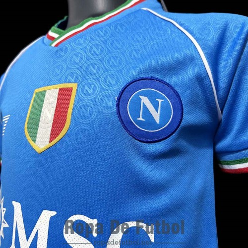 Camiseta Napoli Ninos Primera Equipacion 2023/2024