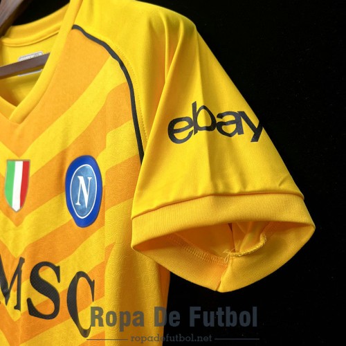 Camiseta Napoli Portero Yellow 2023/2024