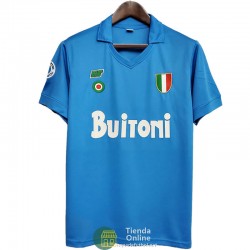 Camiseta Napoli Retro Primera Equipación 1987/1988