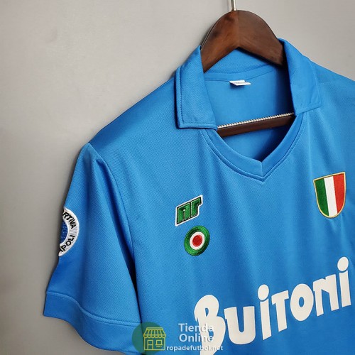 Camiseta Napoli Retro Primera Equipación 1987/1988