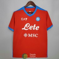 Camiseta Napoli Segunda Equipación 2021/2022