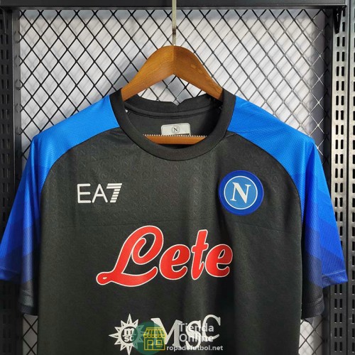 Camiseta Napoli Training Suit Negro 2022/2023