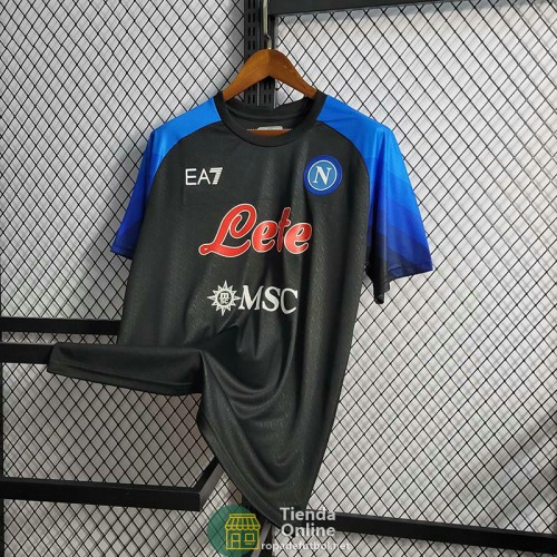 Camiseta Napoli Training Suit Negro 2022/2023