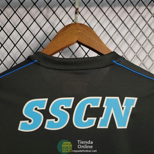 Camiseta Napoli Training Suit Negro I 2022/2023