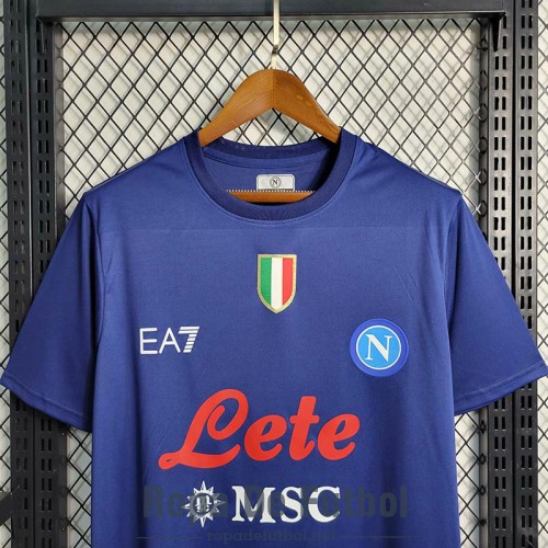 Camiseta Napoli Training Suit Azul I 2023/2024