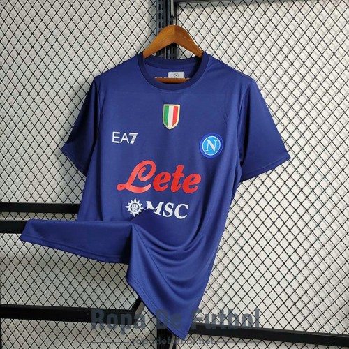 Camiseta Napoli Training Suit Azul I 2023/2024