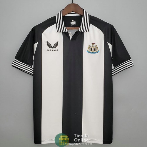 Camiseta Newcastle United Commemorative Edition Blanco Negro 2021/2022