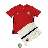 Camiseta Noruega Niños Primera Equipación 2021/2022