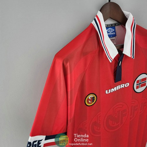 Camiseta Noruega Retro Primera Equipación 1998/1999