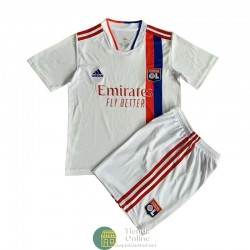 Camiseta Olympique Lyonnais Niños Primera Equipación 2021/2022