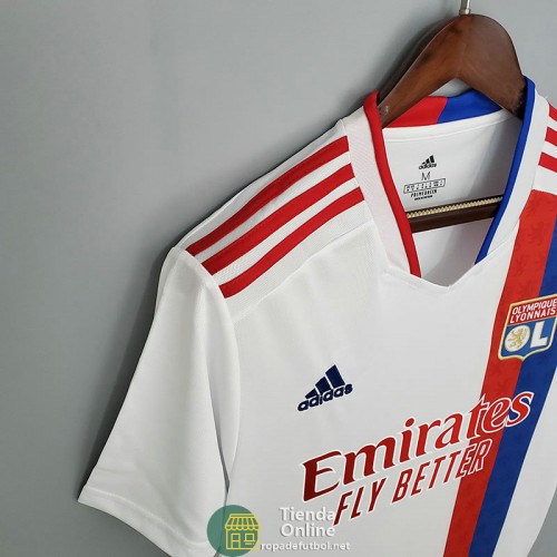 Camiseta Olympique Lyonnais Primera Equipación 2021/2022