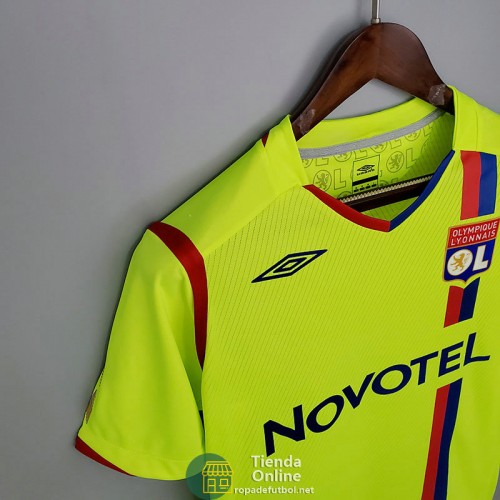 Camiseta Olympique Lyonnais Retro Verde 2008/2009