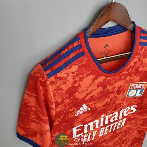 Camiseta Olympique Lyonnais Segunda Equipación 2021/2022