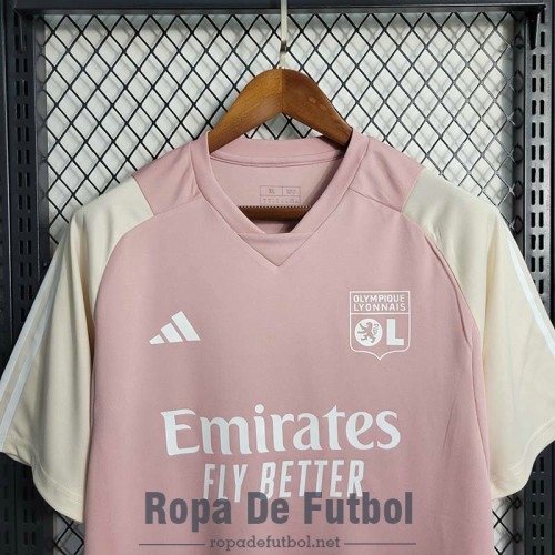 Camiseta Olympique Lyonnais Training Suit Rosa I 2023/2024