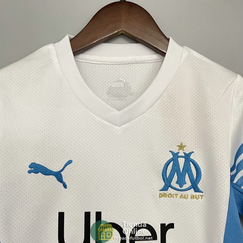 Camiseta Olympique Marseille Niños Primera Equipación 2021/2022