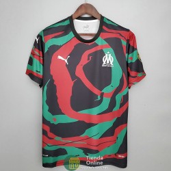 Camiseta Olympique Marseille OM Africa Negro 2021/2022