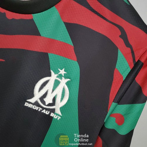 Camiseta Olympique Marseille OM Africa Negro 2021/2022