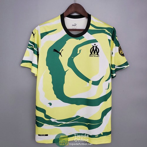 Camiseta Olympique Marseille OM Africa Amarillo 2021/2022