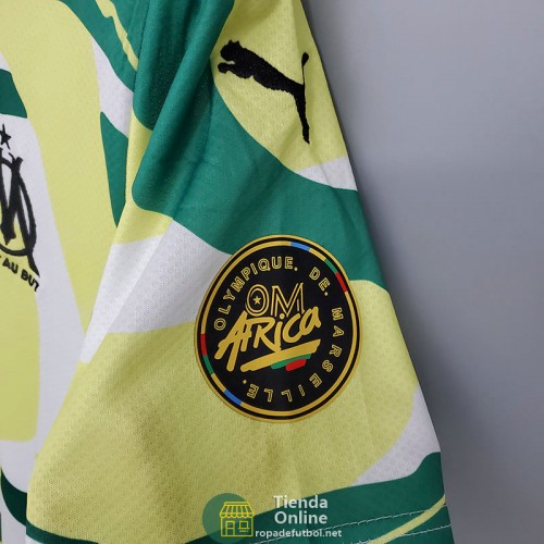 Camiseta Olympique Marseille OM Africa Amarillo 2021/2022