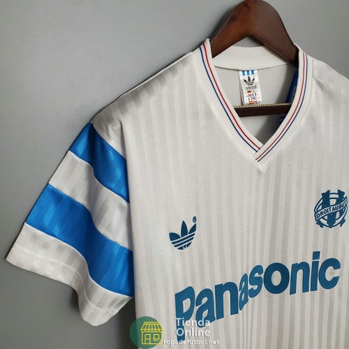 Camiseta Olympique Marseille Retro Primera Equipación 1990/1991