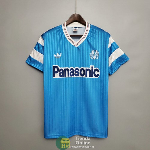 Camiseta Olympique Marseille Retro Segunda Equipación 1990/1991