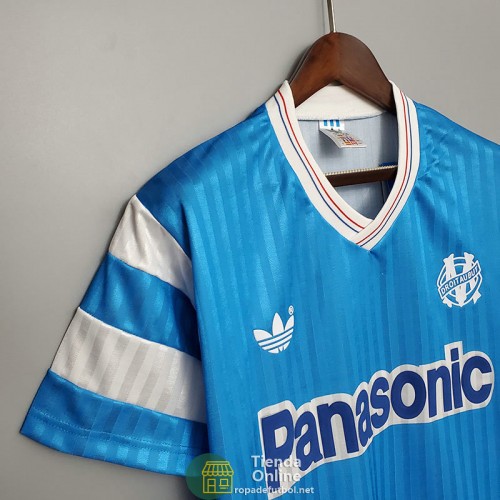 Camiseta Olympique Marseille Retro Segunda Equipación 1990/1991