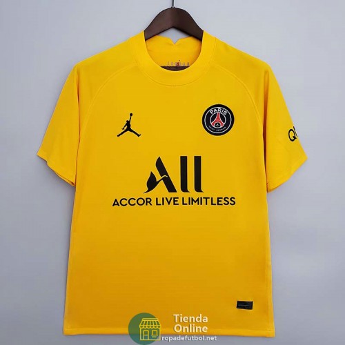 Camiseta PSG Portero Amarillo 2021/2022