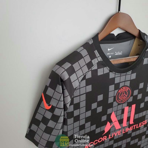 Camiseta PSG Training Negro Gray IV 2021/2022