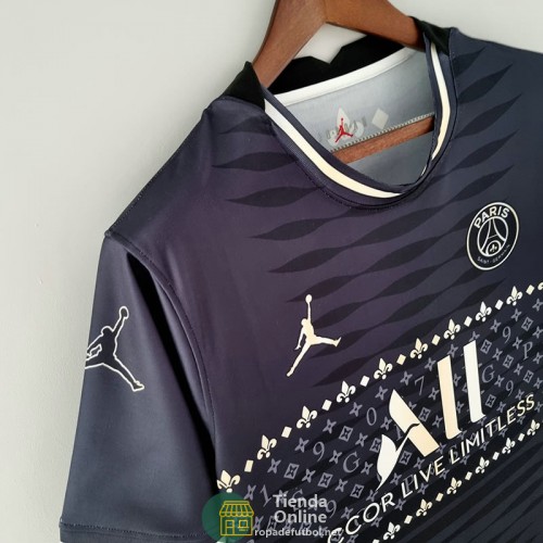 Camiseta PSG Training Negro Gris 2022/2023