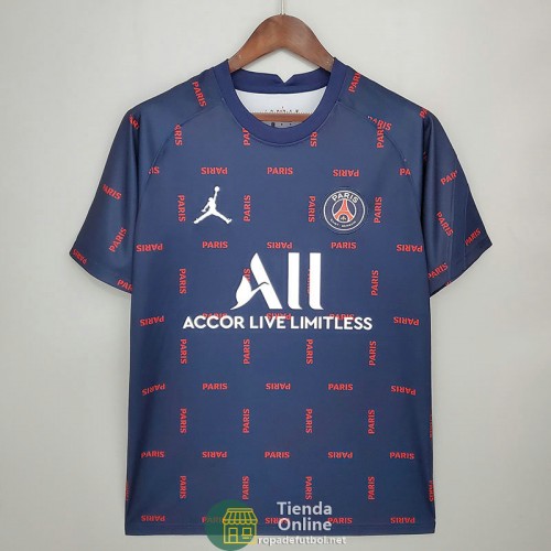 Camiseta PSG Training Azul II 2021/2022