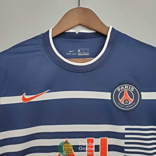 Camiseta PSG Training Azul Blanco III 2021/2022