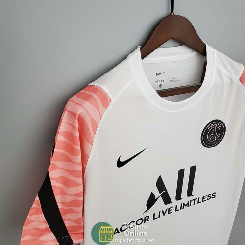 Camiseta PSG Training Rosado Blanco III 2021/2022