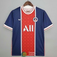 Camiseta PSG Training Rojo Azul III 2021/2022