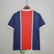 Camiseta PSG Training Rojo Azul III 2021/2022