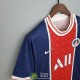 Camiseta PSG Training Rojo Azul III 2021/2022