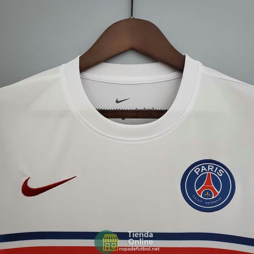 Camiseta PSG Training Blanco Rojo IV 2021/2022