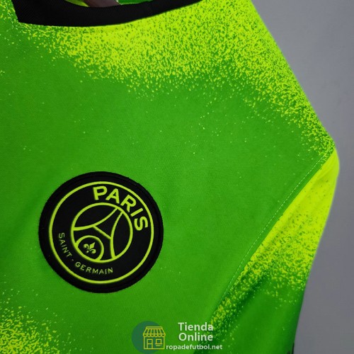 Camiseta PSG x JORDAN Verde 2021/2022