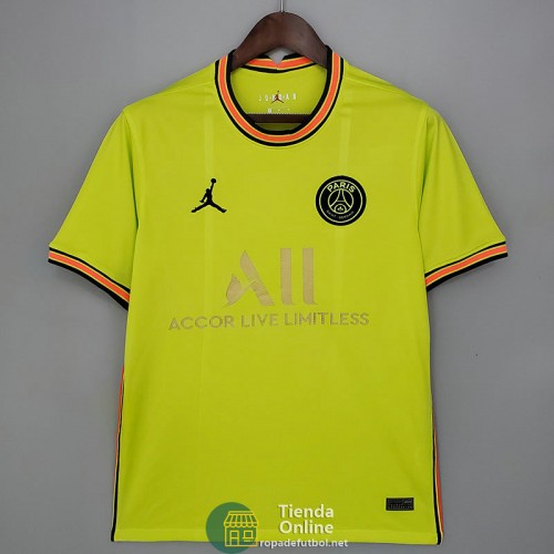 Camiseta PSG x JORDAN Special Edition Verde 2021/2022