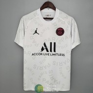 Camiseta PSG x JORDAN Training Blanco Paris 2021/2022