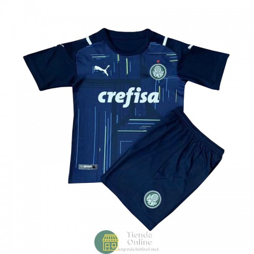 Camiseta Palmeiras Niños Portero Azul 2021/2022