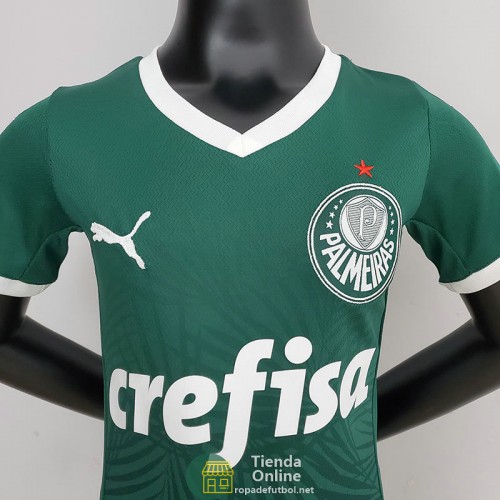 Camiseta Palmeiras Niños Primera Equipación 2022/2023