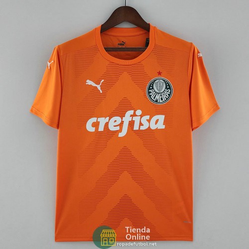 Camiseta Palmeiras Portero Naranja 2022/2023