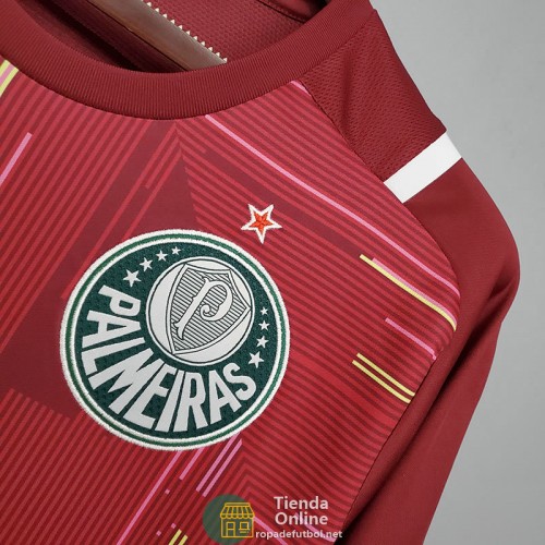 Camiseta Palmeiras Portero Rojo 2021/2022