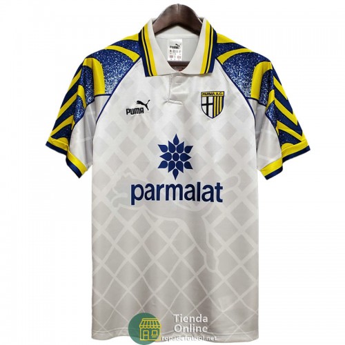 Camiseta Parma Calcio 1913 Retro Blanco 1995/1997