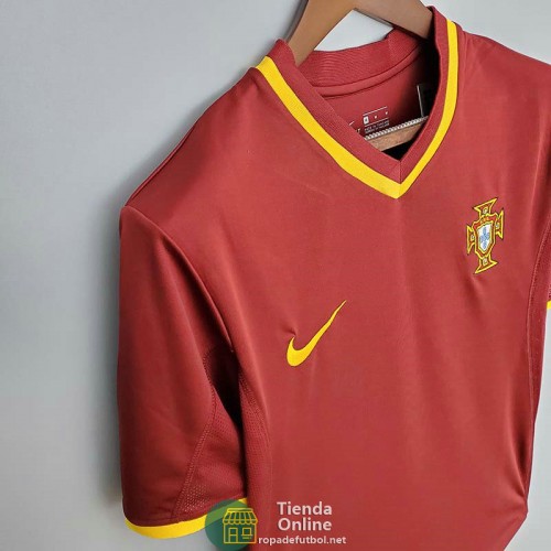 Camiseta Portugal Retro Primera Equipación 2000/2001