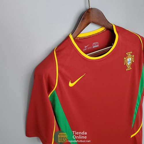 Camiseta Portugal Retro Primera Equipación 2002/2003