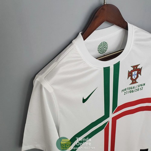 Camiseta Portugal Retro Segunda Equipación 2012/2013